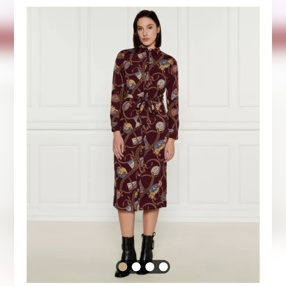 Ralph Lauren Fayella Dress Size 16 - Picture 2 of 16